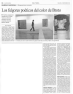 Spiegel, Olga: “Los fulgores po&eacute;ticos del color de Broto” La Vanguardia (Barcelona, 28/XII/2002)