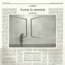 Moix, Ana Mar&iacute;a: "Acotar la ausencia" El Pa&iacute;s. Catalu&ntilde;a (Barcelona, 3/VI/1999).